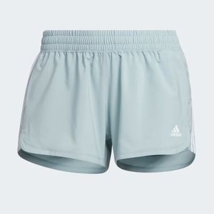 NWOT Adidas pacer 3 stripes woven shorts colour magic grey in size small